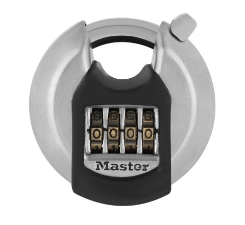 Kłódka  M40EURDNUM  70mm na szyfr  BOR/OCT  10mm  w osłonie MasterLock