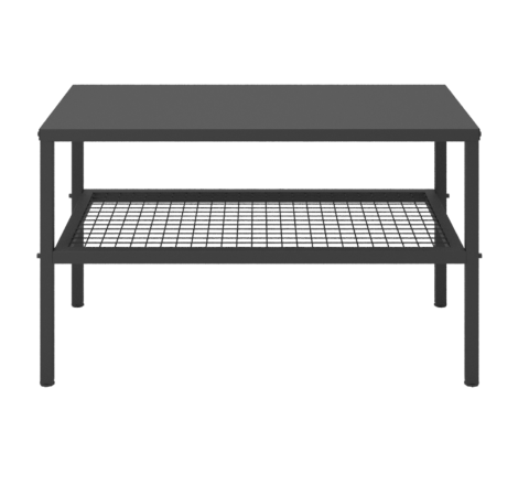 Stół LOFT ciemny z kratą metalową LOV 8