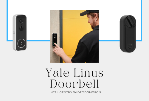 Linus wideodomofon inteligentny - zdalne otwieranie drzwi dla gości Smart home